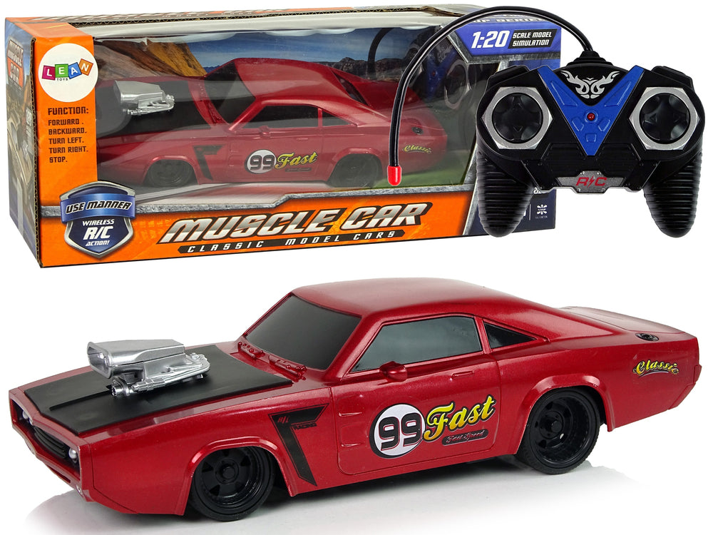Car R/c Sports Sticker 1:20 Red Pilot
