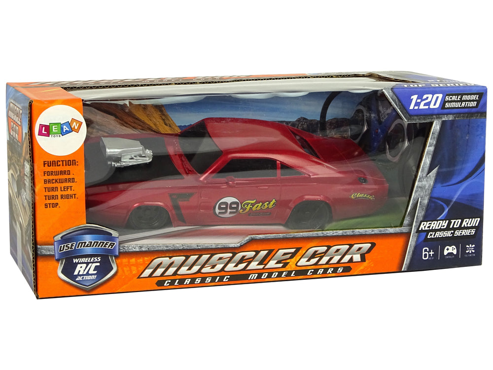 Car R/c Sports Sticker 1:20 Red Pilot