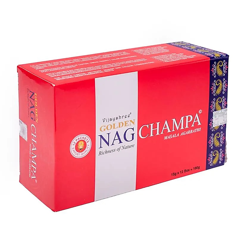Kadzidło Golden Nag Champa - 15 G