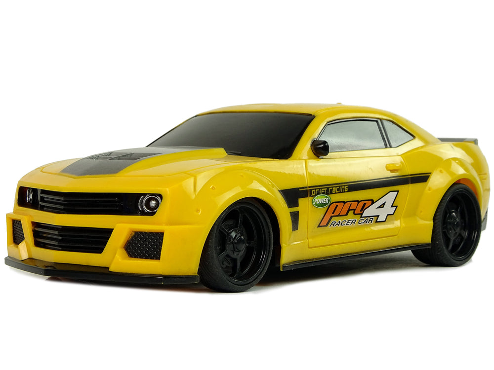 Cars R/c Police Pursuit Patrol Yellow Sports Car Pilots