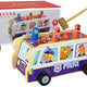 Wooden Arcade Game Dodgeball Police Bus