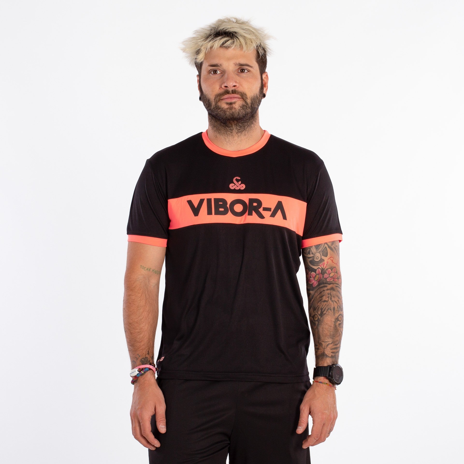 Camiseta Vibor-a Poison Negro/Multicolor
