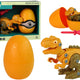 Dinosaur Tyrannosaurus Rex Set With Egg Diy Screwdriver Orange