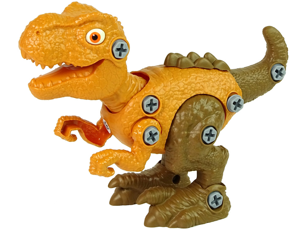 Dinosaur Tyrannosaurus Rex Set With Egg Diy Screwdriver Orange