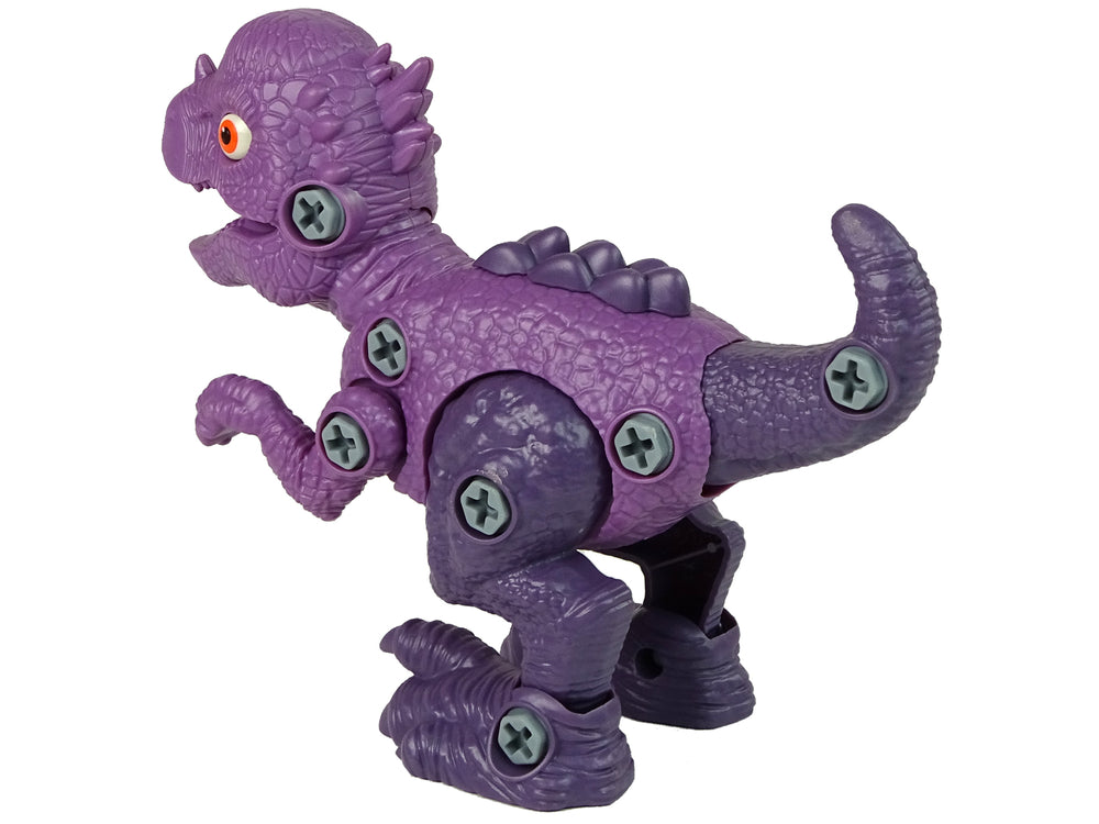 Set Dinosaur Stygimoloch With Egg Diy Screwdriver Purple