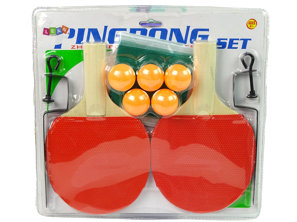 Ping Pong Set Table Tennis Rackets 5 Ball Net
