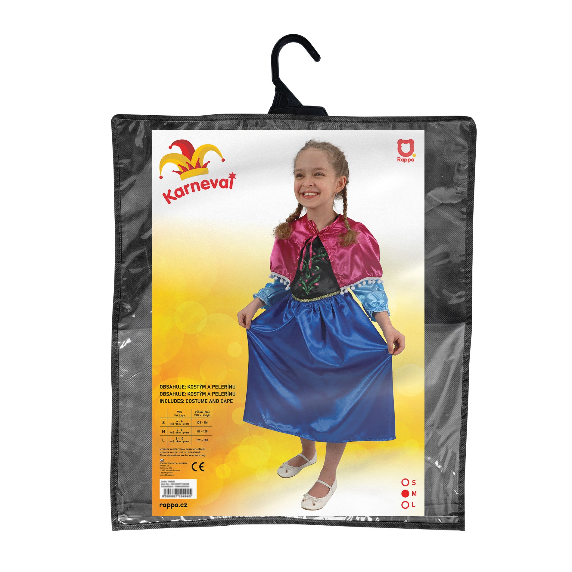 Dětský kostým – princezna Anna (m)