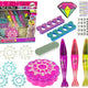 Nail Painting Set Nail Lacquers Pens Coloured Stickers