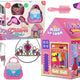 Princess Tent For Kids Beauty Salon Pink Accessories Crown