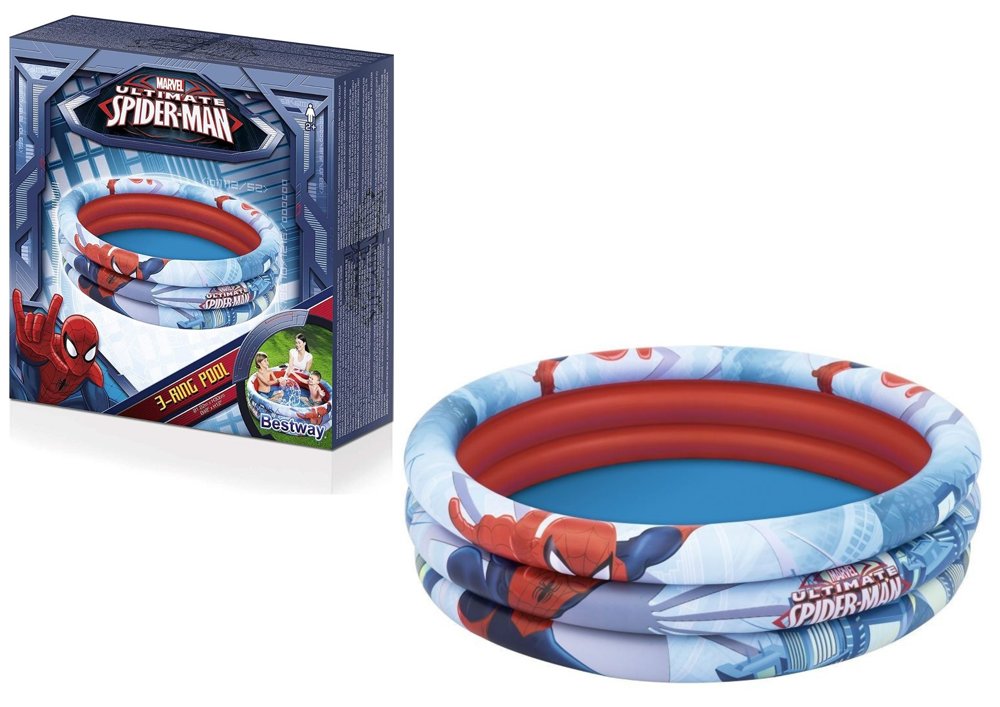 Spider-man opblaasbaar zwembad 122 x 30 cm Bestway 98018