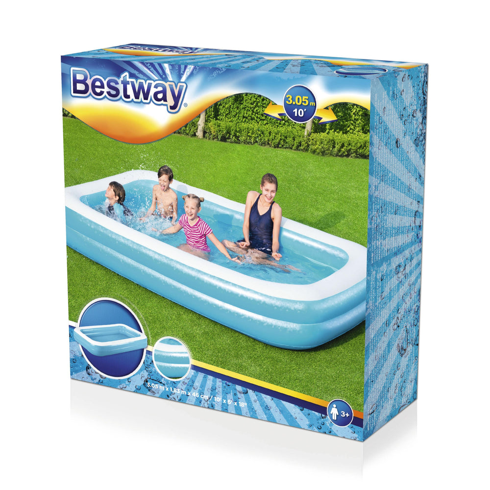Bestway Inflatable Pool 305 X 183 X 46 Cm 54150