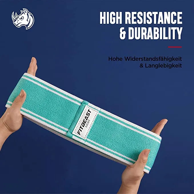 3 db-os fitness gumiból álló fitbeast keverék készlet