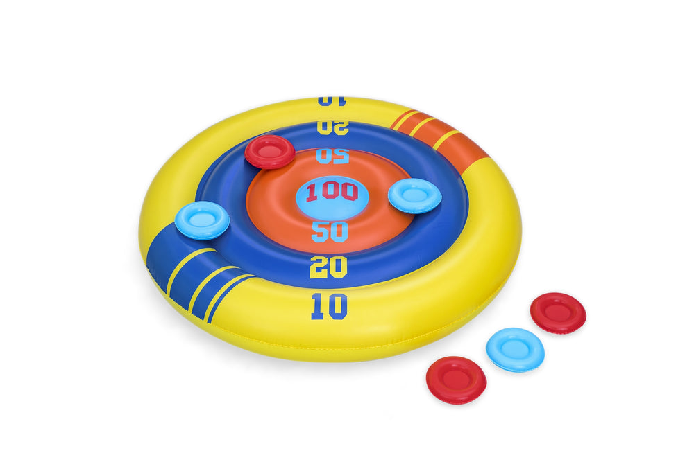 Inflatable Pool Game Arcade Shield Frisbee 140 Cm Bestway 52566