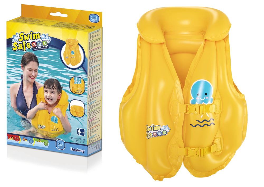 Vest Inséidte Chun Snámh a Dhéanamh 51 Cm X 46 Cm Bestway 32034