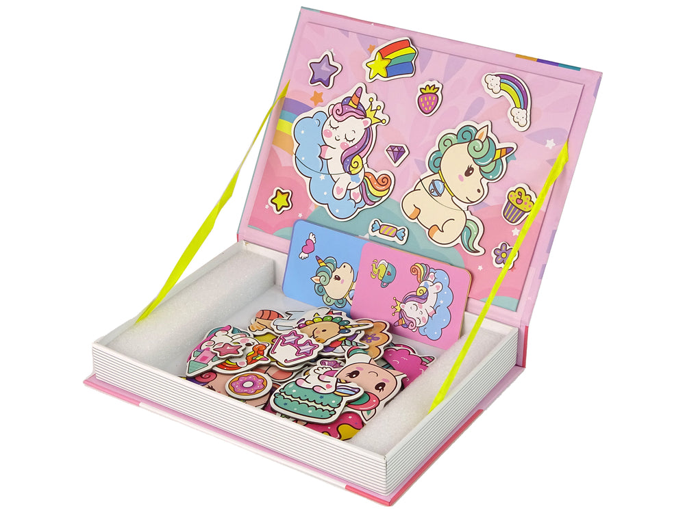 Magnetic Puzzle Book Unicorns Puzzles Cards