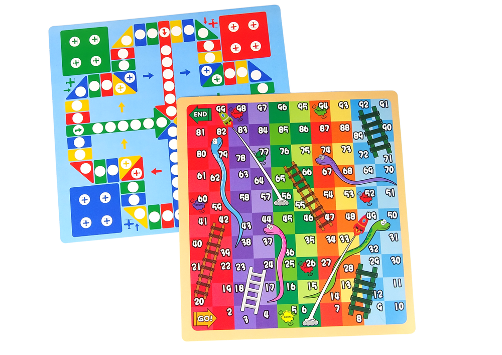 2in1 Chalkboard Table Snakes Chalkboard Scribbles Game