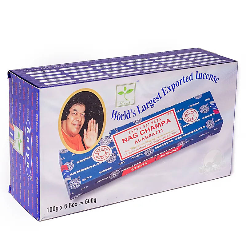 Wierook Satya Nag Champa Bulkverpakking - 100 G