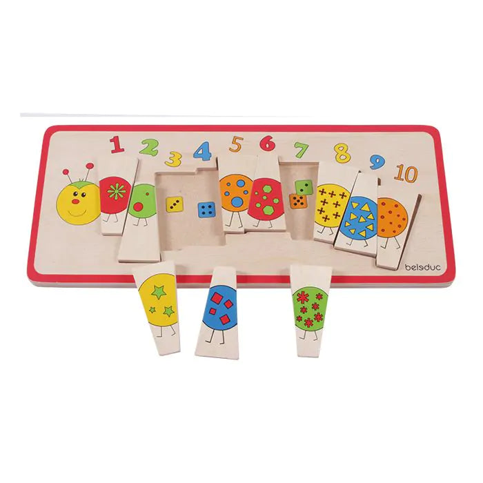 Beleduc Matching Puzzle Caterpillar