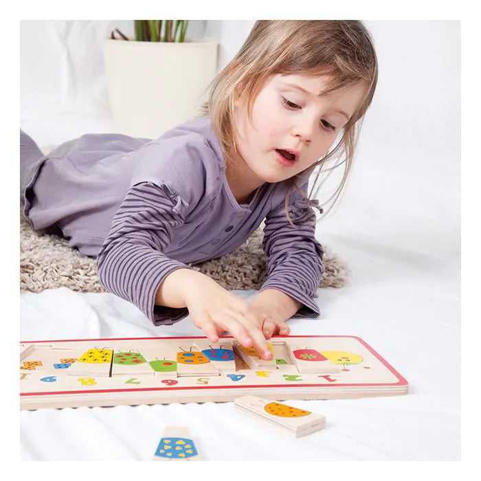 Beleduc Matching Puzzle Caterpillar