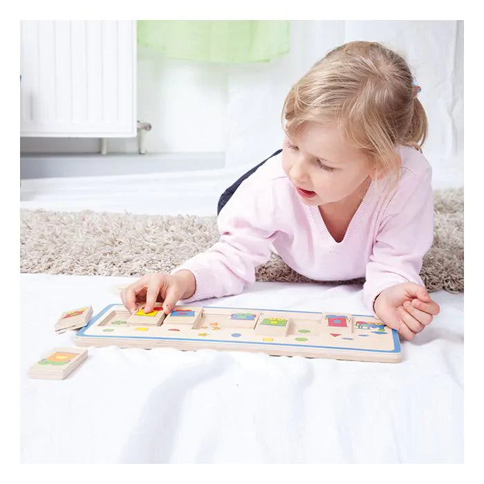 Beleduc Matching Puzzle Train