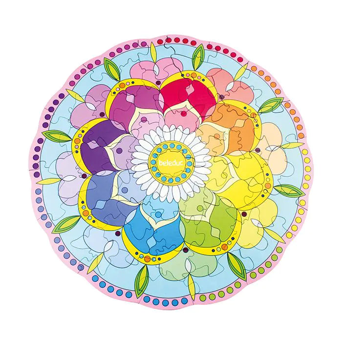 Dřevěné dětské hmyzí puzzle Beleduc