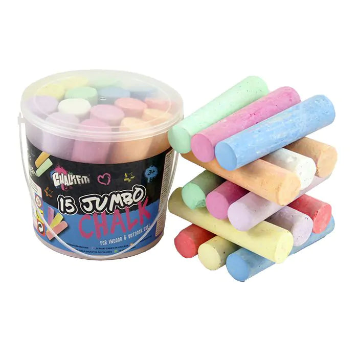 Sidewalk Chalk In A Bucket