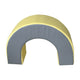 Figure Arc 80x60x30cm Amarillo/Gris