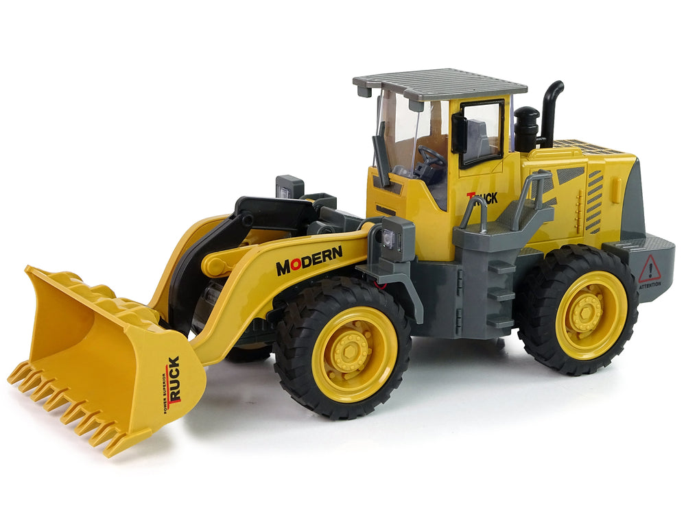Huge Excavator R/c Loader Remote-controlled 360-degree Rotation Led Lights