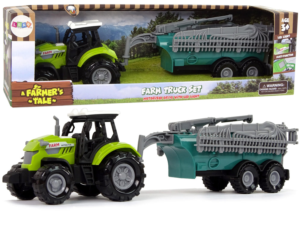 Farm Tractor With Sprayer Farm Sound Green
