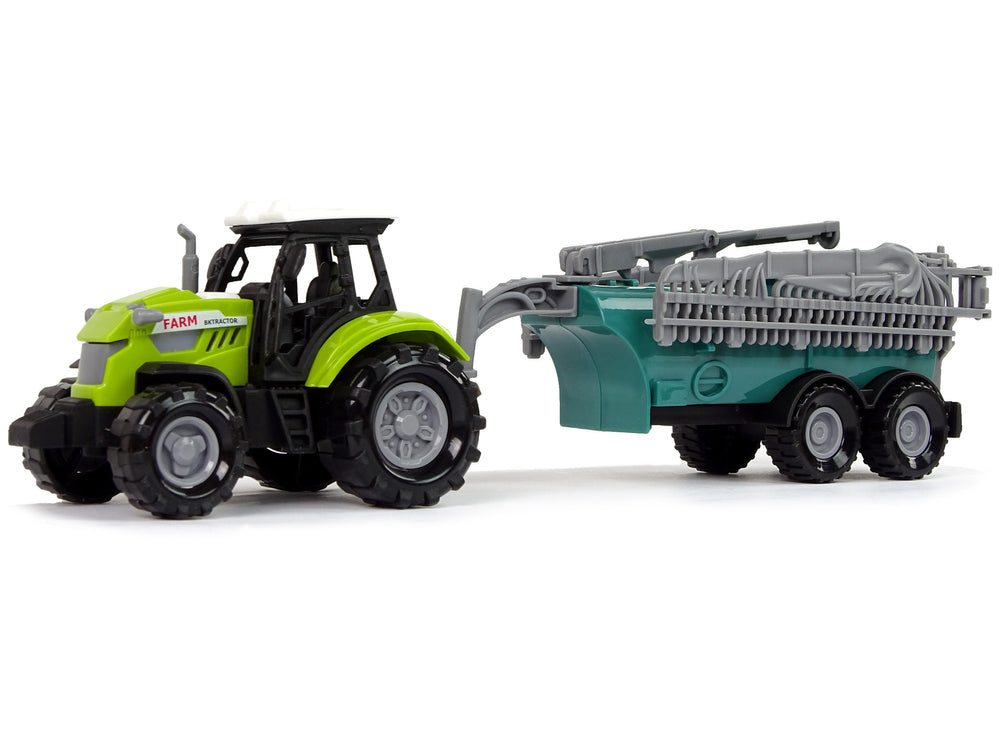 Farm Tractor With Sprayer Farm Sound Green