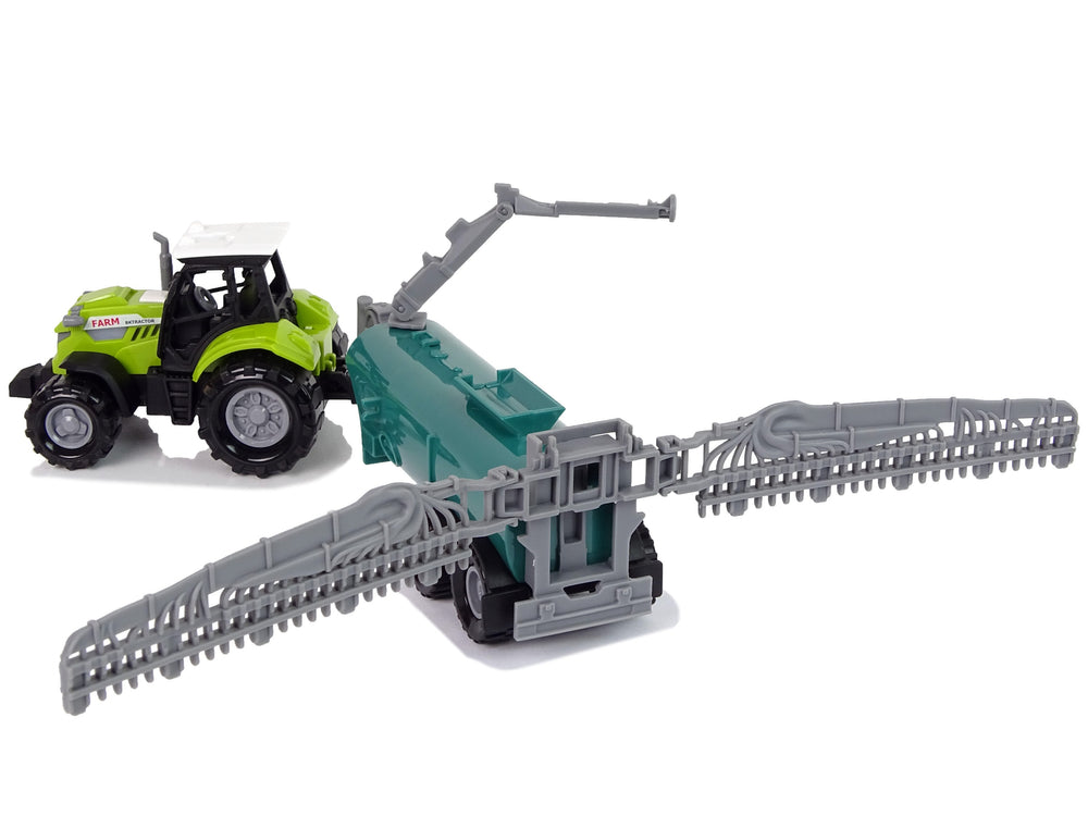 Farm Tractor With Sprayer Farm Sound Green