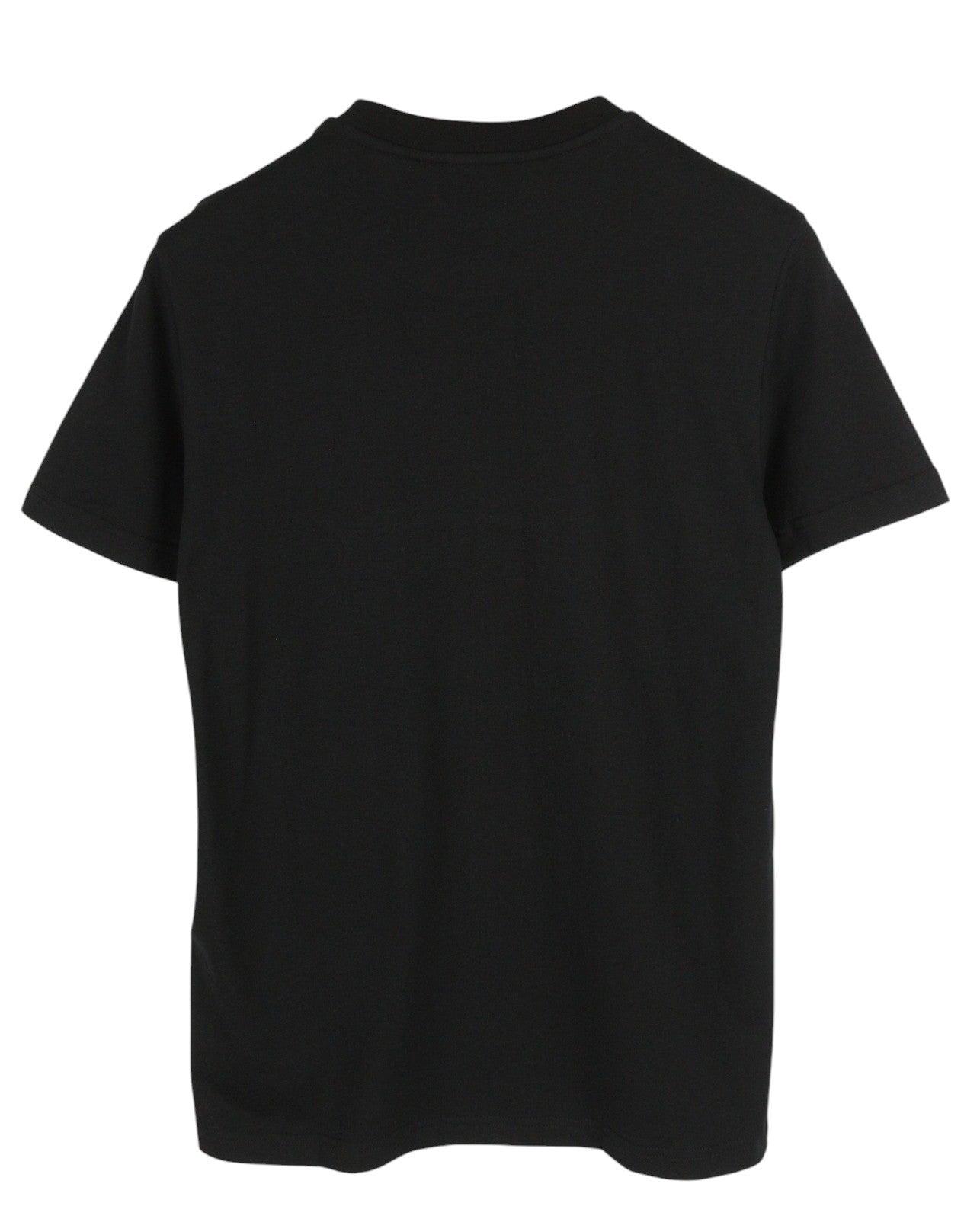 Diesel T-diegos-b6 Men's T-shirtblack Elastic Cotton Tricot Short Sleeved