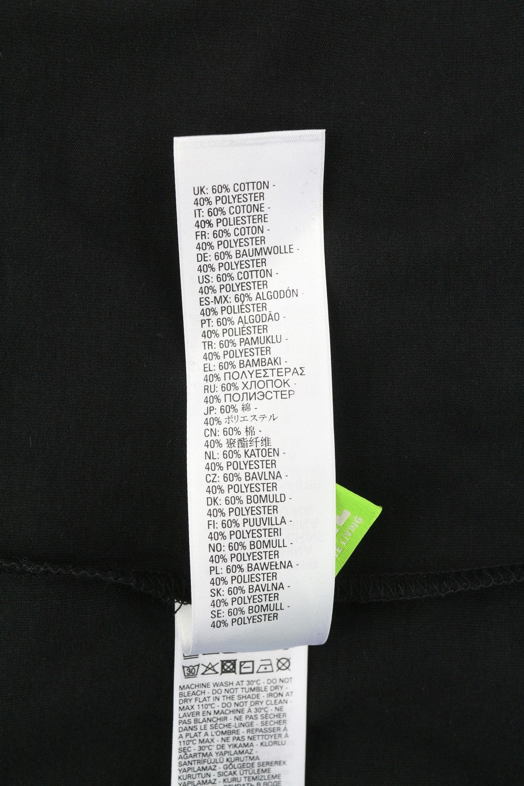 Diesel T-diegos-b6 Men's T-shirtblack Elastic Cotton Tricot Short Sleeved