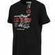 Diesel T-diegos-b82 Camiseta masculina preta Tricot Stretch Crew manga curta