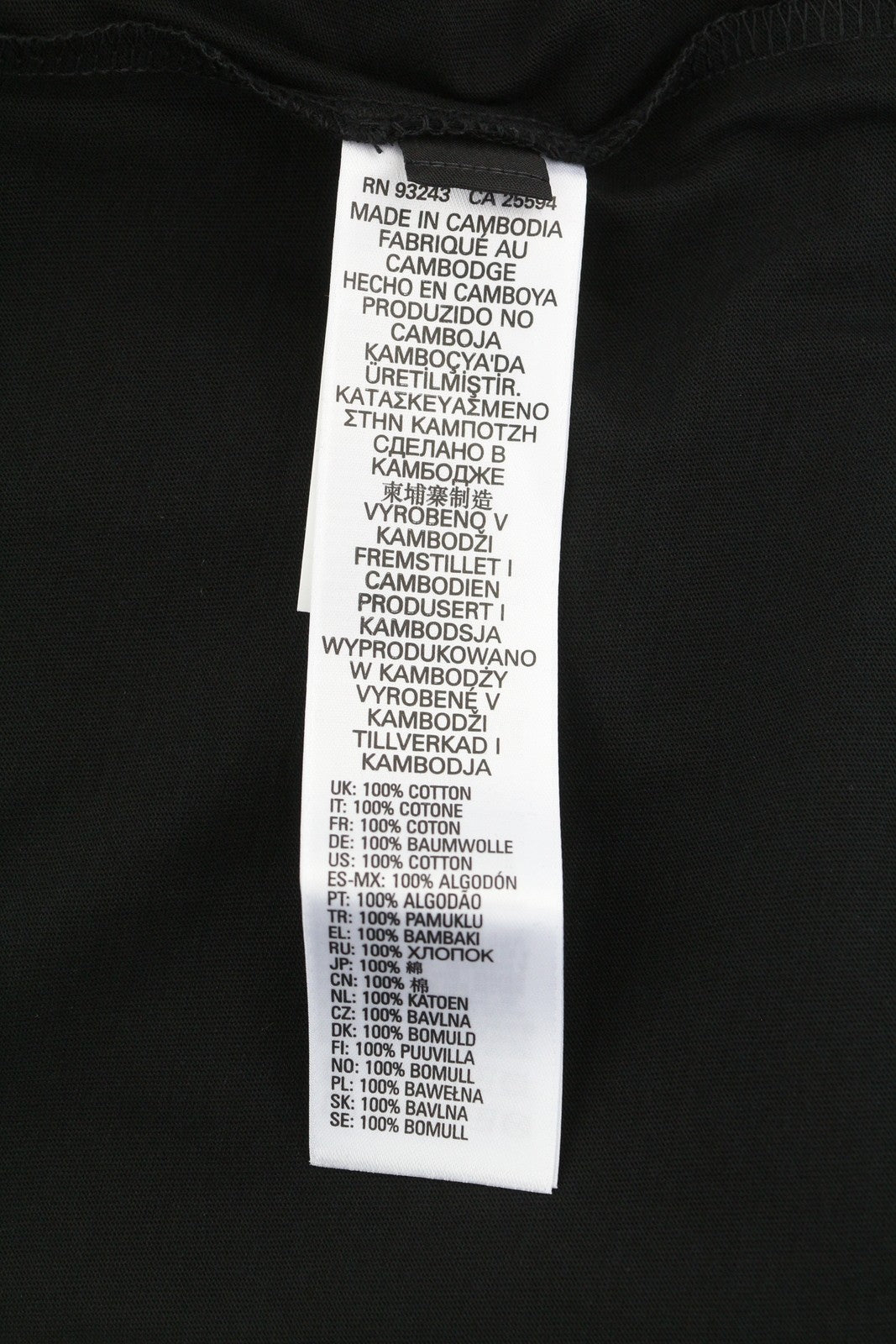 Diesel T-diegos-b13 T-shirt til mænd, sort stretch tricot crew krave