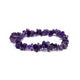 Bracelet Élastique Chips Améthyste --paquet De 5 Pcs - ±0.7cm