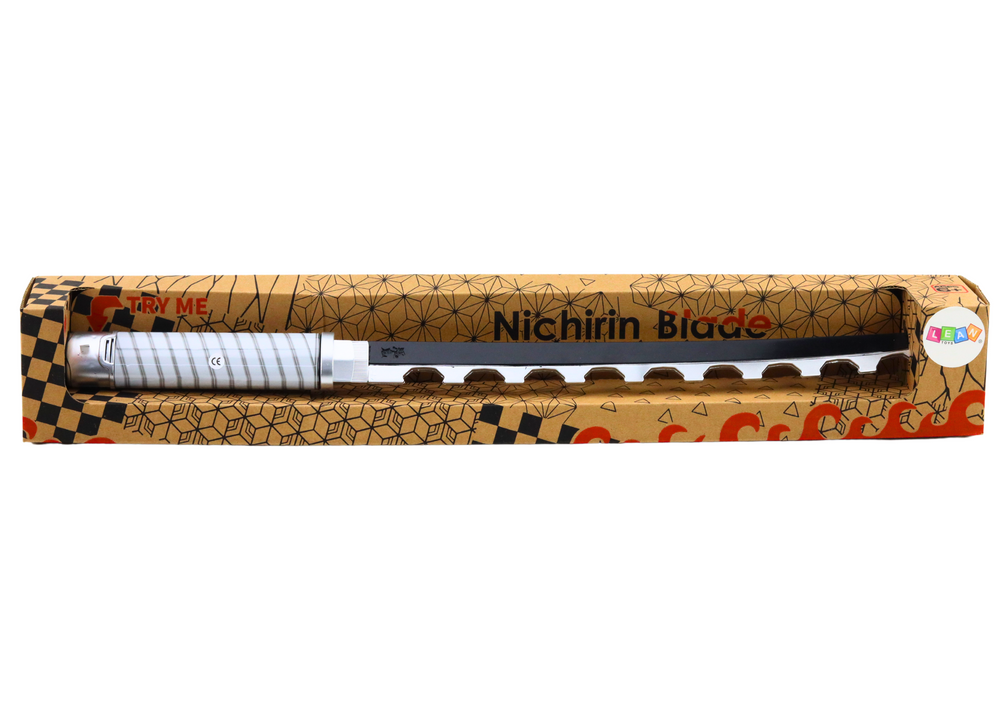 Nichirin Samurai Sword Battery Operated Comfortable Handle Black Sound