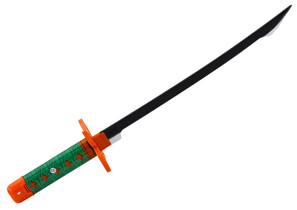 Nichirin Samurai Sword Battery Operated Comfortable Grip Green Sound