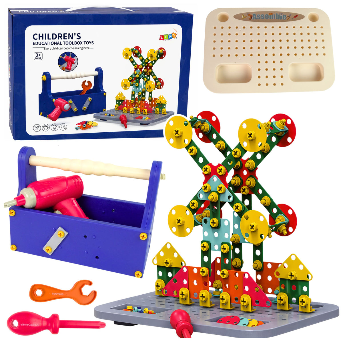 Building Blocks In A Box Diy Kit Screwdriver