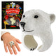Hand Ring Educational Animals Bear White