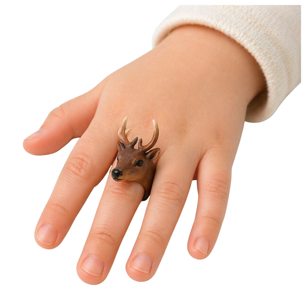 Hand Ring Educational Animals Deer