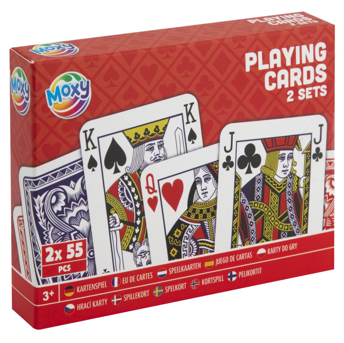 Speelkaarten 2x55 Canasta-kaarten in een doos