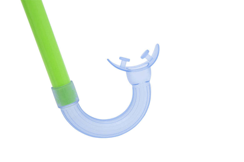 Set Buceo Máscara Snorkel Aletas Verde Bestway 25019