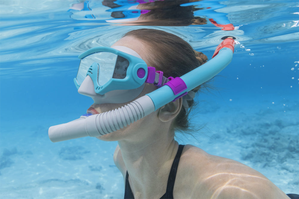 Diving Set Blue Mask Snorkel Bestway 24068
