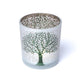Stojan na svíčku matný/kovový Tree Of Life -- 73x8 cm Sada 2 ks - 7,3x8 cm