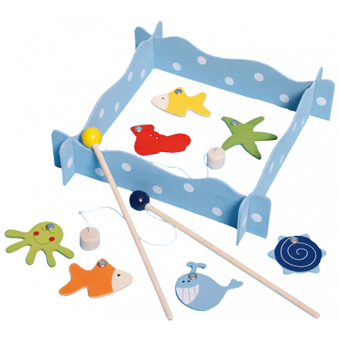 Wooden Fishing Game