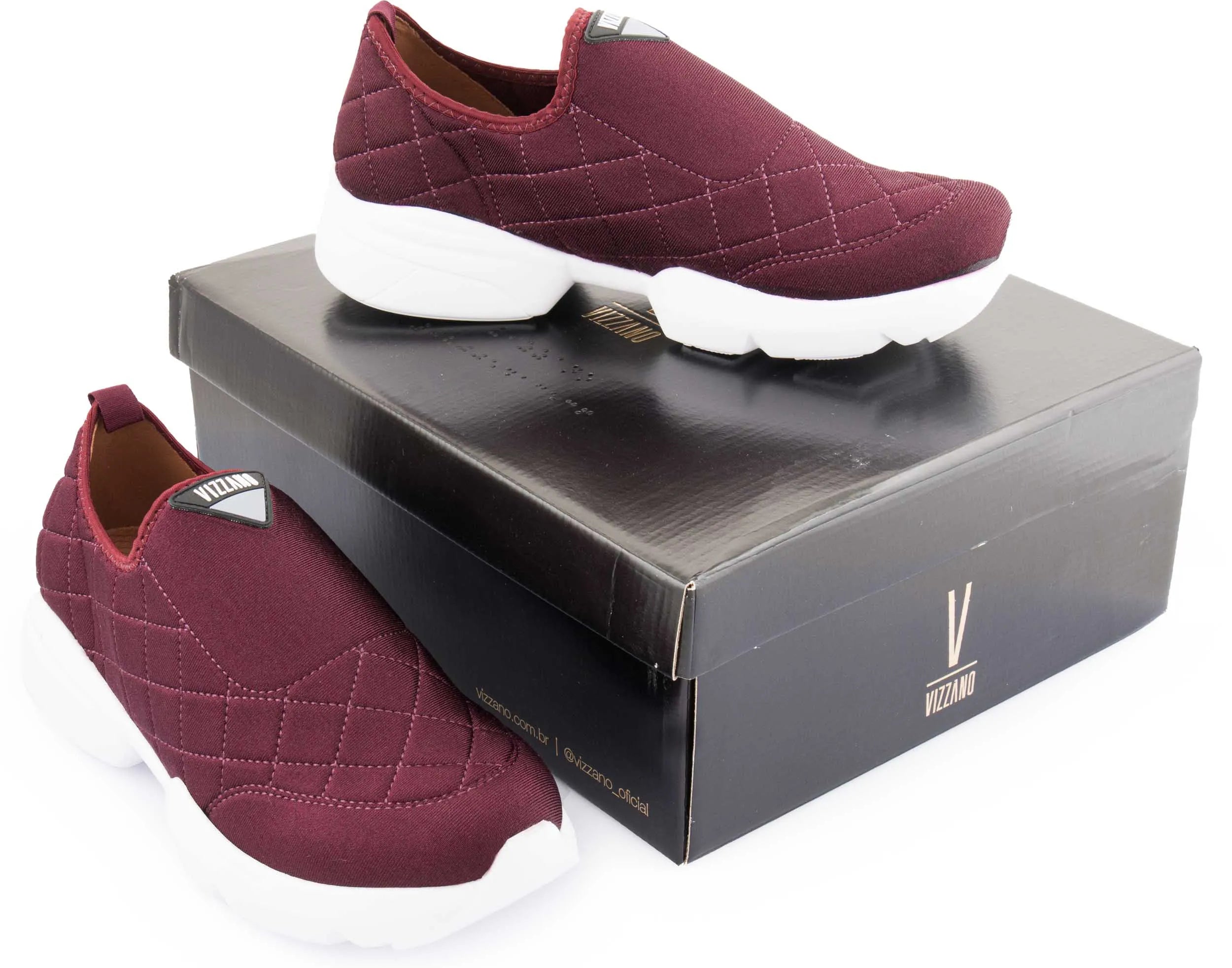 Damenschuhe Vizzano Lycra Perola Burgund