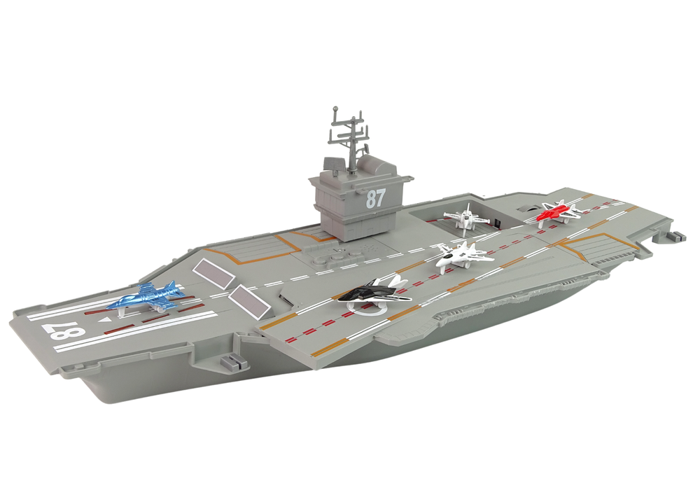 Aircraft Carrier Jets 5 Pcs Sound Lights