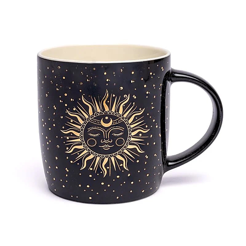 Mugg Sol & Måne - ±400 ml Paket med 2 st