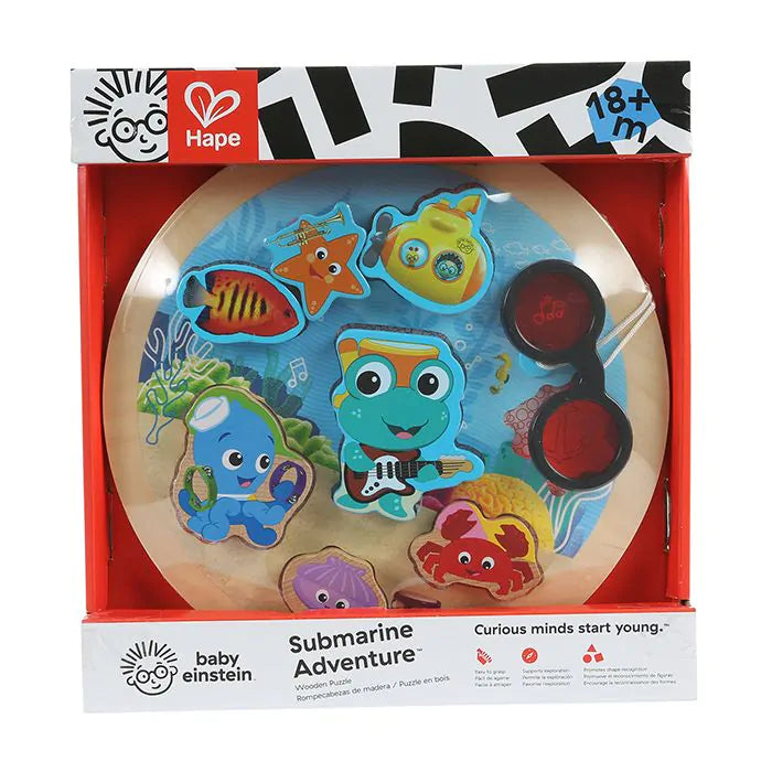 Пъзел за подводни открития Hape - Baby Einstein
